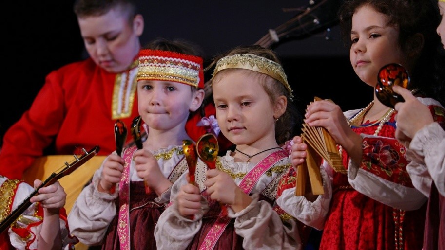 Фото детского шумового оркестра