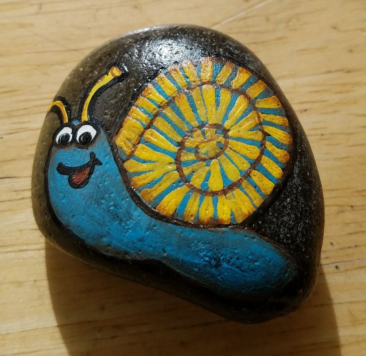 Как разрисовать камни: Технология рисования на камнях и примеры росписи .