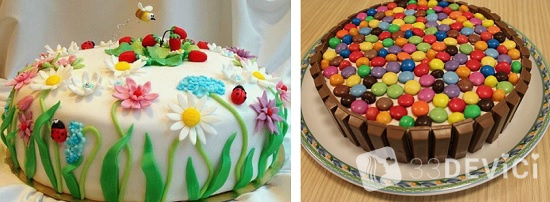 детский торт на день рождения