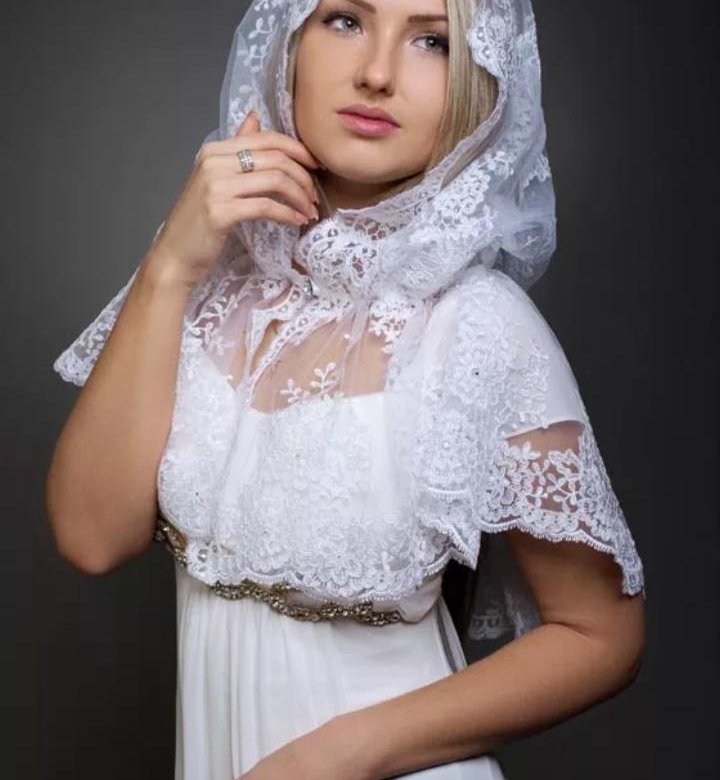 Как повязать платок на голову в церковь на крещение фото пошагово