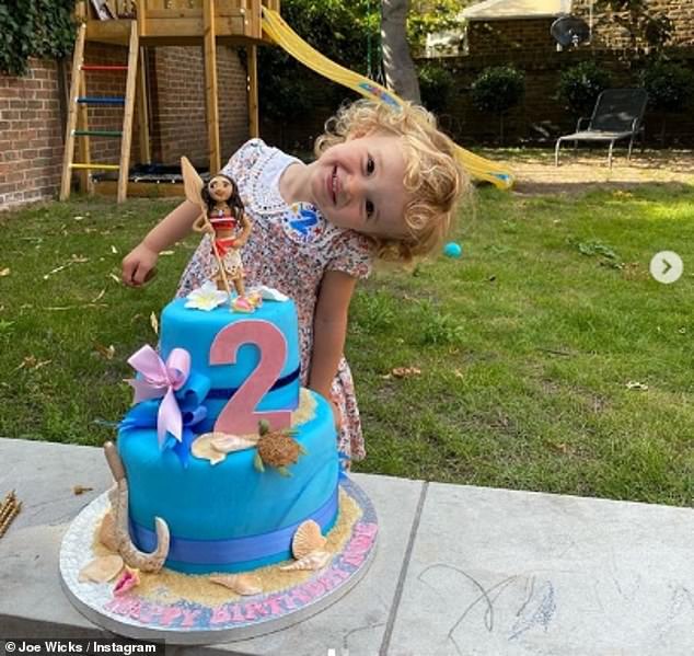 Celebration time! Joe Wicks held a fun birthday for his daughter Indie who turned two on Wednesday