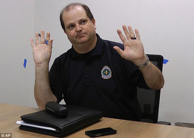 Lt. Johnny Evans of the Vestavia Hills police speaks about the case of the missing boy in Vestavia Hills, Alabama on Thursday