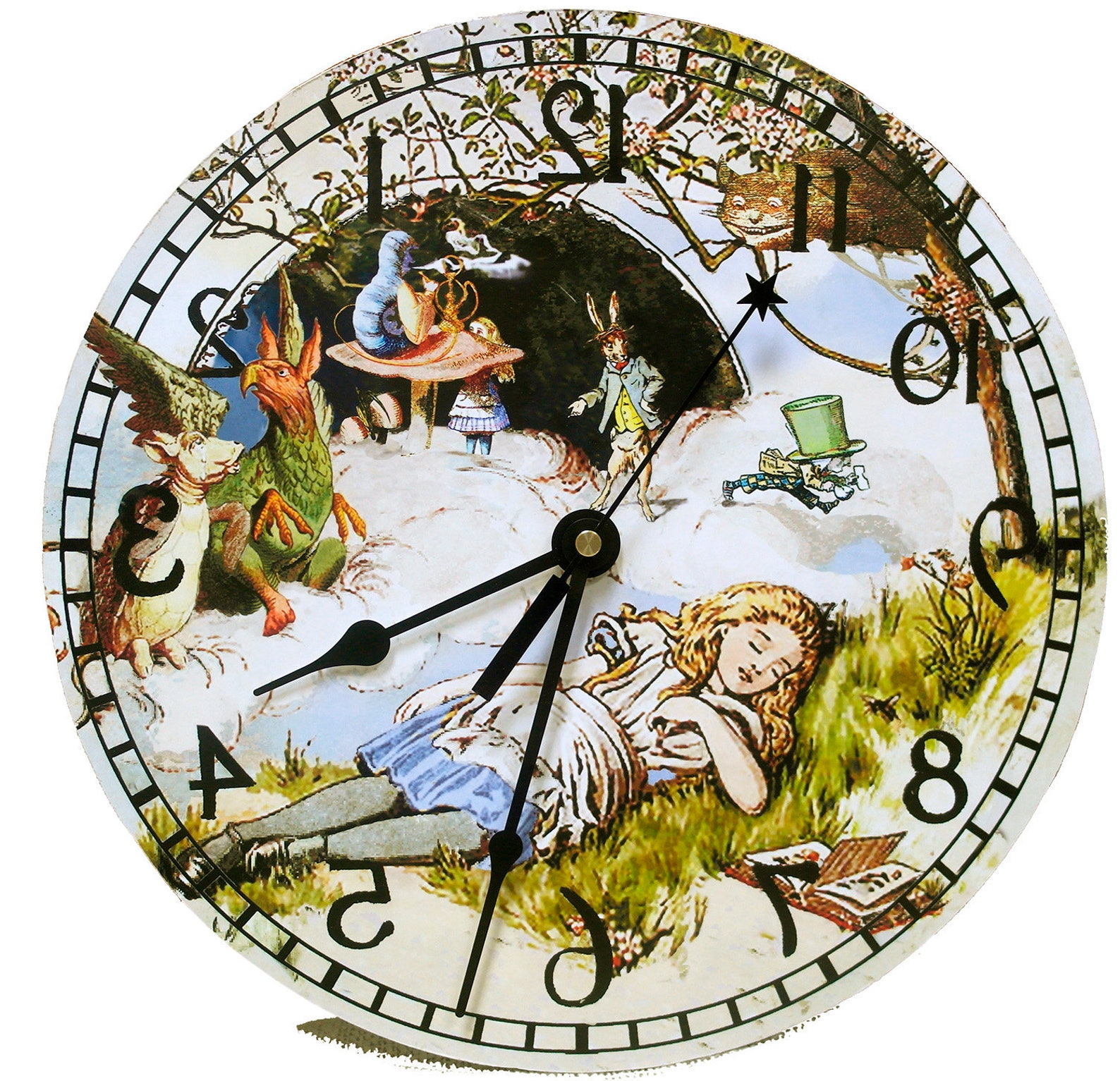 Часы из Алисы в стране чудес