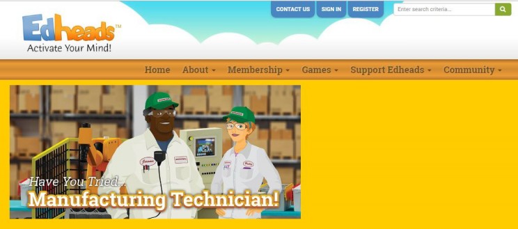 interactive science websites edheads