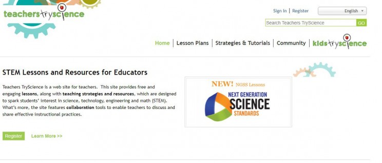 interactive science websites teacherstryscience