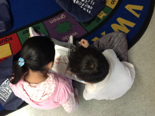 Partner reading activity - read the full post for 50+ centers ideas for Kindergarten, first, and second grade!
