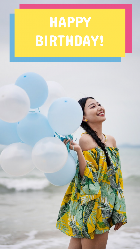 HAPPY BIRTHDAY! Instagram Story Template
