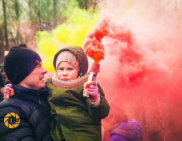 Фото с дымовыми шашками