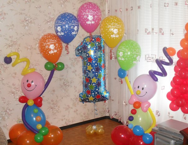 Украсить комнату на день рождения мальчику