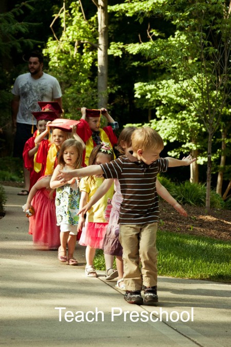 Celebrating graduation day by Teach Preschool 