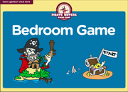 Bedroom Vocabulary Interactive ESL Board Game