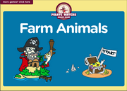 Farm Animals Interactive ESL Board Game