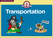 Transportation Vocabulary ESL Interactive Board Game