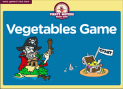 Vegetables Vocabulary ESL Interactive Board Game