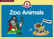 Zoo Animals Vocabulary, Grammar ESL Interactive Board Game, Comparatives and Superlatives