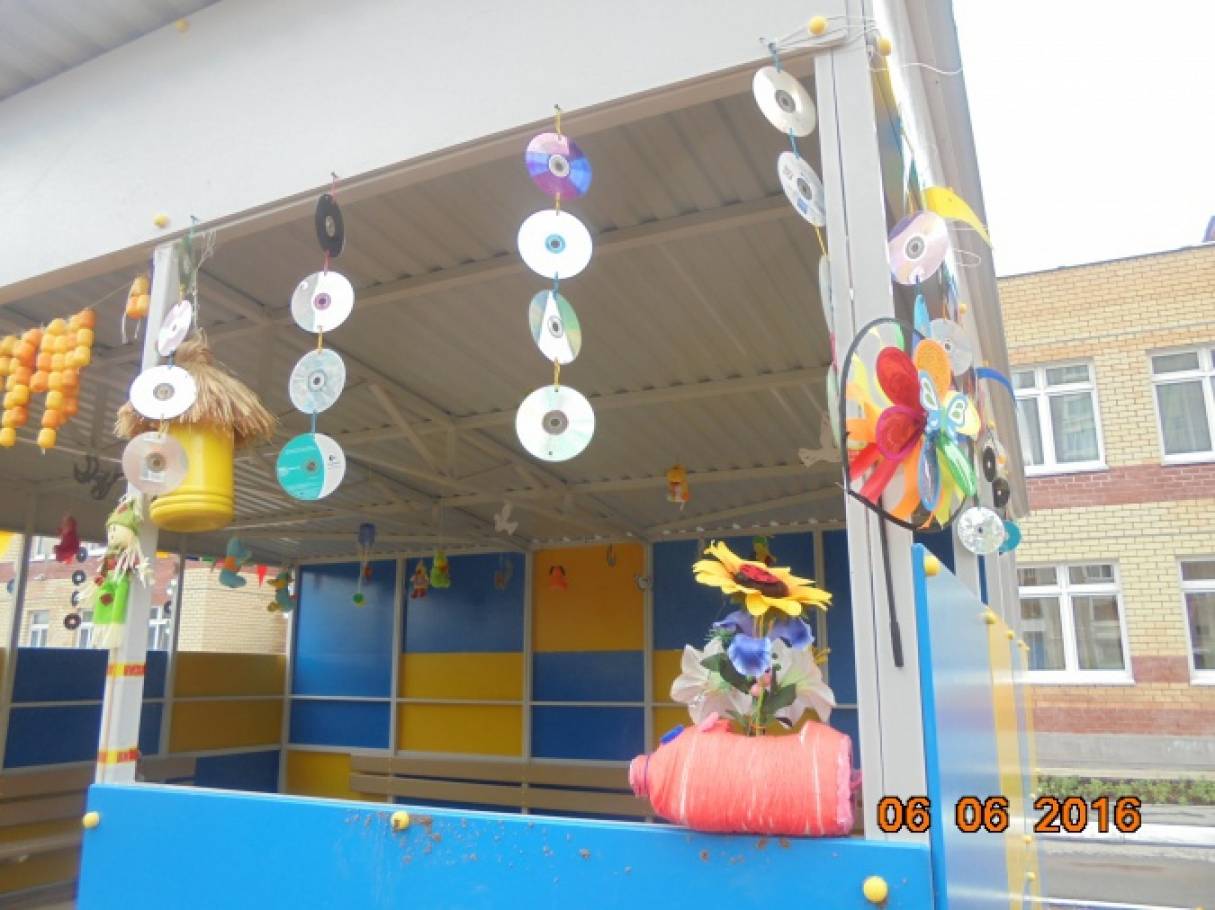 Украшение веранды в детском саду летом своими руками фото