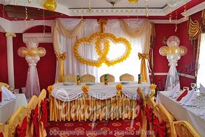 Украшение зала на свадьбу в стиле рустик своими руками