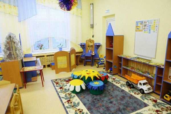 Расстановка мебели в группе детского сада